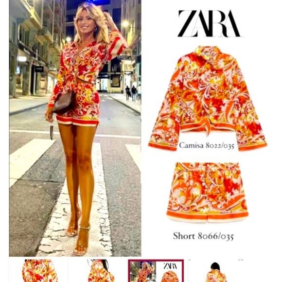 Zara satin blouse size L - Picture 11 of 12